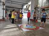 竹林社区青少年趣味运动会